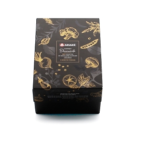 Ce coffret avec compartiments contenait 6 parfums différents de bouillon.