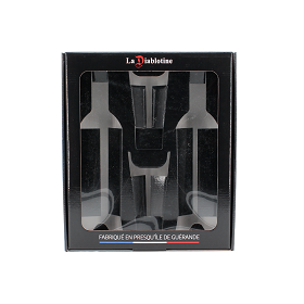 Coffret Bouteille + 2 verres 14119