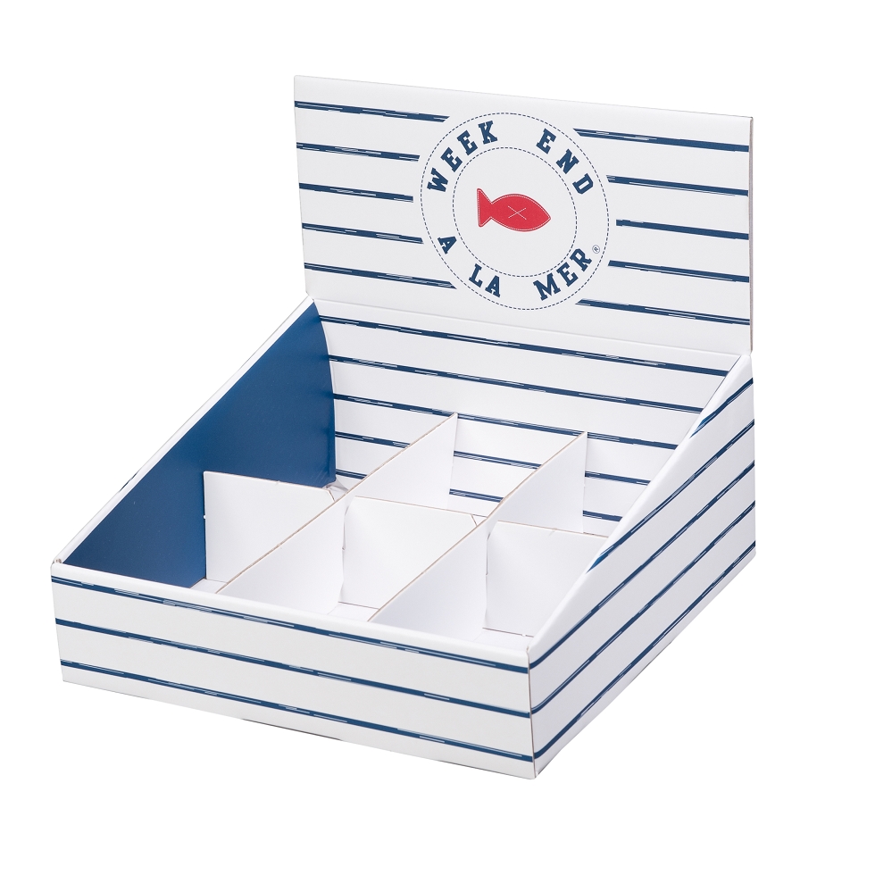 Présentoir de comptoir carton